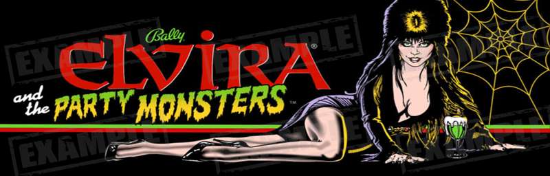 Bally Elvira and the Party Monsters Alternative 2