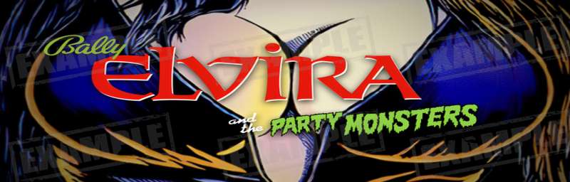 Bally Elvira and the party monsters