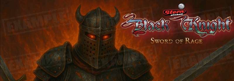 Stern Black Knight Sword of rage